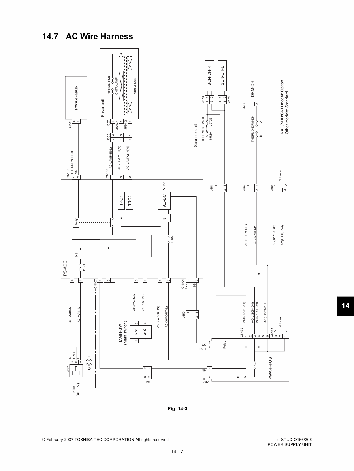 TOSHIBA e-STUDIO 166 206 Service Manual-6